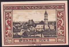 Almanya 2 Mark Notgeld 1922 Çil
