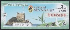 2010 9 MART ÇEYREK BİLET - G SERİSİ