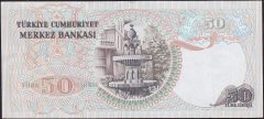 6.Emisyon 2.Tertip 50 Lira I55 420032 Çok Temiz+