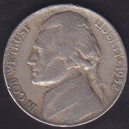 AMERİKA 5 CENT 1952