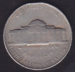 AMERİKA 5 CENT 1952
