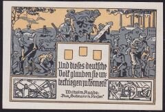 Almanya 2 Mark Notgeld 1922 Çil