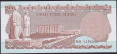 6.Emisyon 2.Tertip 20 Lira C15 252864 Çilaltı