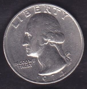 Amerika Çeyrek Dolar 1974