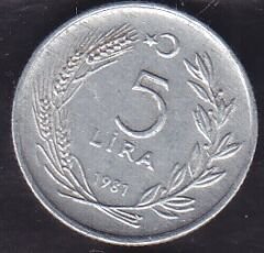 1981 Yılı 5 Lira