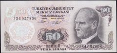 6.Emisyon 2.Tertip 50 Lira I54 057806 Çok Çok Temiz+