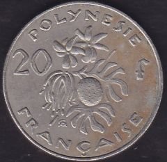 Fransa Polinezyası 20 Frank 2008