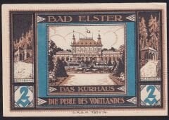 Almanya 2 Mark Notgeld 1920 Çil