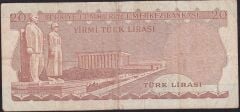 6.Emisyon 1.Tertip 20 Lira B4 113560 Çok Temiz