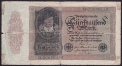 ALMANYA 5000 MARK 1922 TEMİZ
