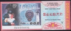 2006 9 Nisan Yarım Bilet - Y Serisi
