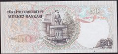 6.Emisyon 2.Tertip 50 Lira I47 264393 Çilaltı Çil