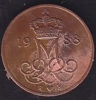 Danimarka 5 Öre 1988