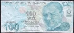 9.Emisyon 100 Lira Geçersiz Fantazi