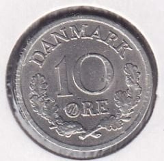 Danimarka 10 Öre 1972
