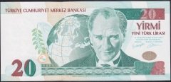 8.Emisyon 20 YTL D71 417991 Çilaltı Çil