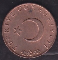 1965 YILI 10 KURUŞ ÇİLALTI ÇİL
