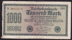 ALMANYA 1000 MARK 1923 HALİYLE