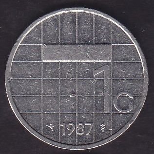 Hollanda 1 Gulden 1987