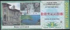 2006 9 Ocak Çeyrek Bilet - R Serisi