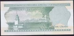6.Emisyon 1.Tertip 10 Lira E56 423250 Çilaltı Çil