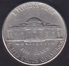 AMERİKA 5 CENT 1996 P