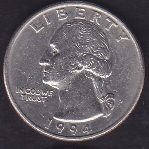 Amerika Çeyrek Dolar 1994 P