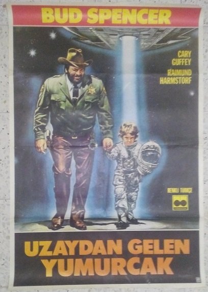 YABANCI - BUD SPENCER - UZAYDAN GELEN YUMURCAK - FİLM AFİŞİ