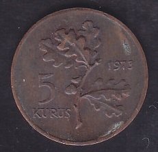 1973 YILI 5 KURUŞ