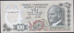 6.Emisyon 2.Tertip 100 Lira I29 661997 Çil