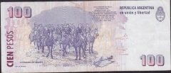 Arjantin 100 Pesos 2010-2013 Çok Temiz + Pick357a.4