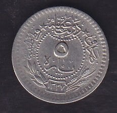 1327 / 6 Reşat 5 Para