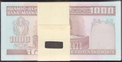 İran 1000 Riyal Çil Deste (100 Adet)