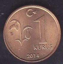 2014 YILI 1 KURUŞ ÇİLALTI ÇİL