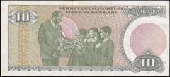 7.Emisyon 1.Tertip 10 Lira B11 329603 Çilaltı Çil