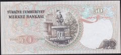 6.Emisyon 2.Tertip 50 Lira I37 302696 Çilaltı