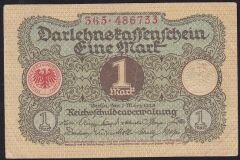 Almanya 1 Mark 1920 Ççt Çilaltı