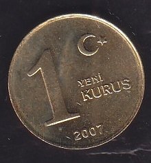 2007 YILI 1 KURUŞ ÇİLALTI ÇİL