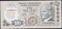 6.Emisyon 2.Tertip 100 Lira I15 906381 Çok Çok Temiz