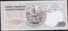 6.Emisyon 1.Tertip 50 Lira I36 584113 Çilaltı Çil