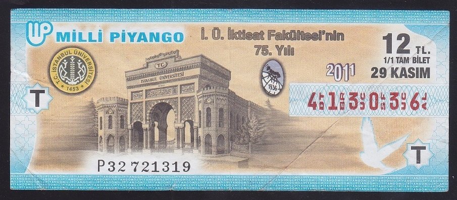 2011 29 KASIM TAM BİLET