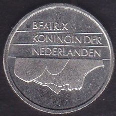 HOLLANDA 25 CENT 1991 eski para