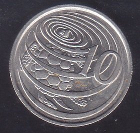 Cayman Islands 10 Cent 1982