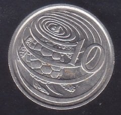 Cayman Islands 10 Cent 1982
