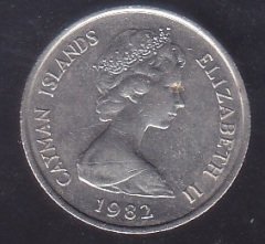 Cayman Islands 10 Cent 1982