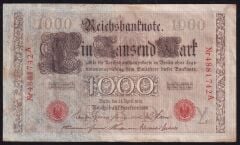 Almanya 1000 Mark 1910 Çok Temiz+