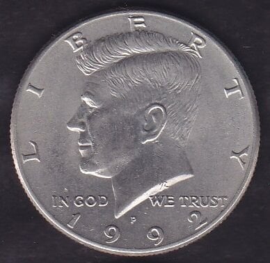 Amerika Yarım Dolar 1992 P