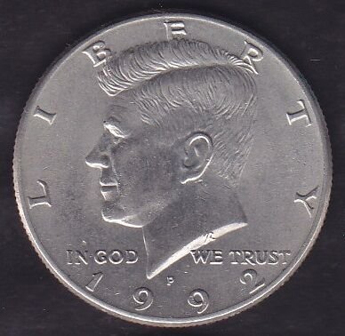 Amerika Yarım Dolar 1992 P