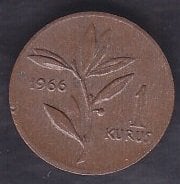 1966 YILI 1 KURUŞ ÇİLALTI