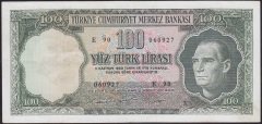 5.EMİSYON 6.TERTİP 100 LİRA E90 060927 ÇOK TEMİZ - ÇÇT
